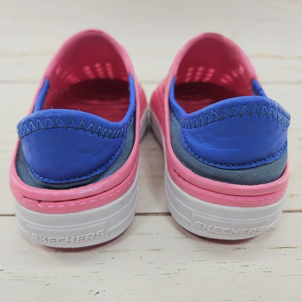 Skechers Foamies Guzman Water Shoe Sandal Girls Size 11 Slip On Pink Purple
